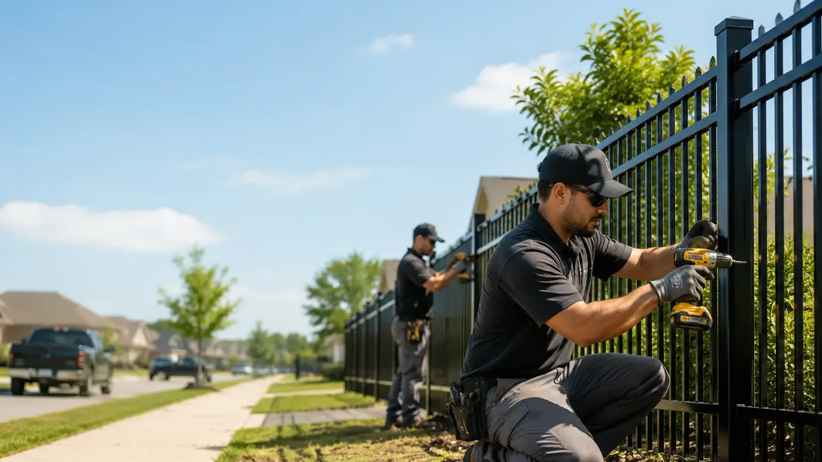 Metal Fence Installation in Commerce Township, MI